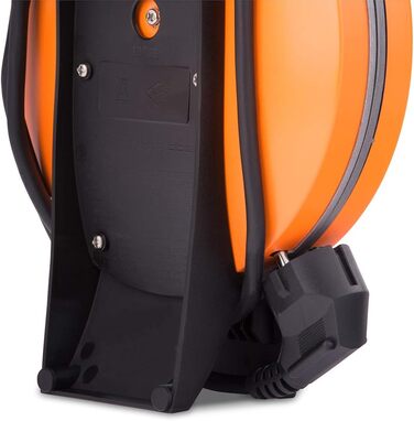 Вафельниця Cloer 1620 для класичних вафель у формі серця, 930 Вт, розмір вафелі 15,5 см, регулювання ступеня прожарювання, (Помаранчевий, Одинарна)