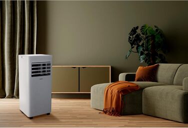 Мобільний кондиціонер MEDION E701 (7000 BTU) з виносним шлангом - 3в1 (охолодження, осушення, вентиляція), до 25м², з пультом керування, MD 37730