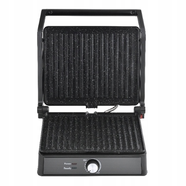 Електричний гриль-тостер для сендвічів та паніні, розкладний, великий, 2000 Вт