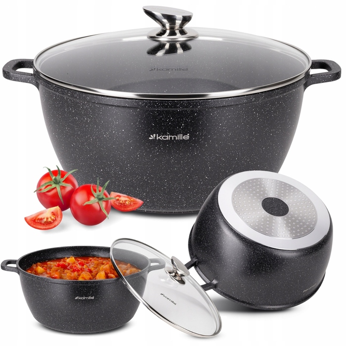 Каструля традиційна Kamille, 10 л