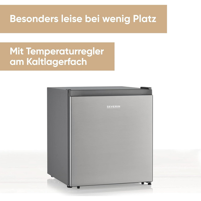 Термобокс SEVERIN KB 8884 (Сірий): 45 л, тихий, знімний замок, великий об'єм