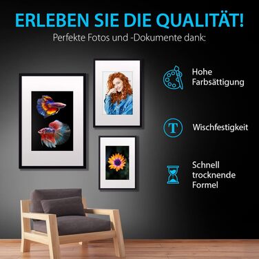 Комплект картриджів Smart Ink для HP 950XL та 951XL (чорний, блакитний, пурпуровий, жовтий) для принтерів HP Officejet Pro 8100, 8600, 8615, 8616, 8620, 8640, висока ємність