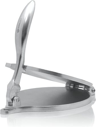 Пресс для тортилій Mahlzeit Ø 20 см з алюмінію з папером для випікання | для тортилій, тостонес, кесадільї, роті, емпанадас, маїсових тортилій та арепа