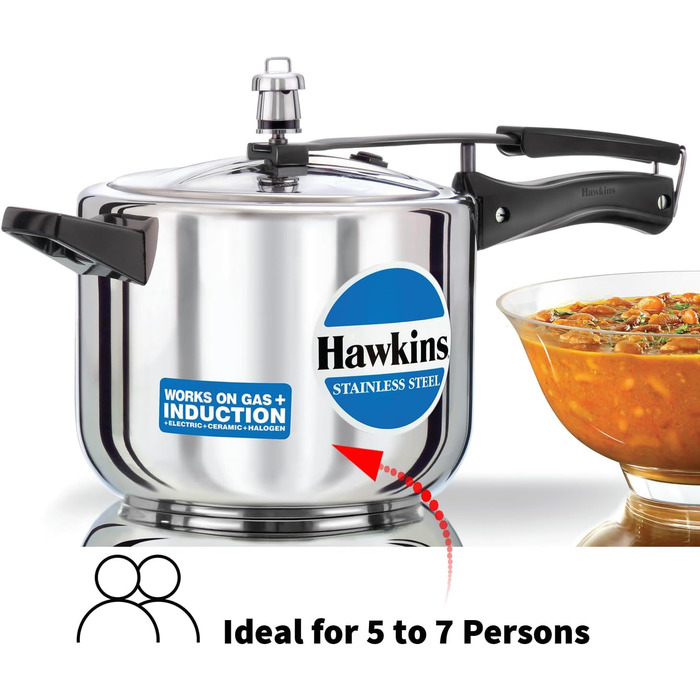 Скороварка Hawkins 5 л з нержавіючої сталі, A&J Distributors