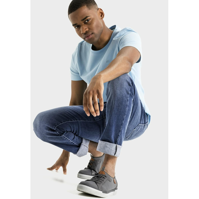 Джинси чоловічі camel active Slim Fit Raw Denim 32W/32L сині