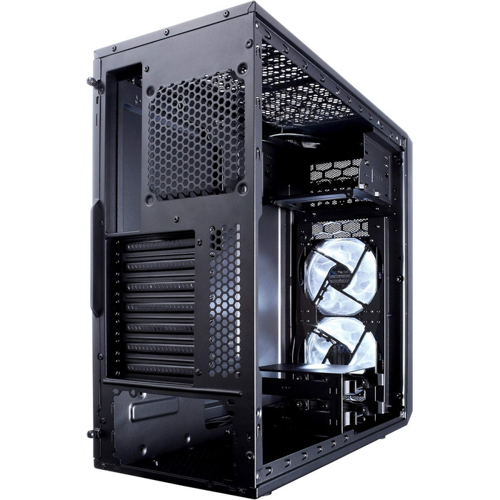 Корпус ПК Fractal Design Focus G Black Window - чорний, Midi Tower для ігрового ПК