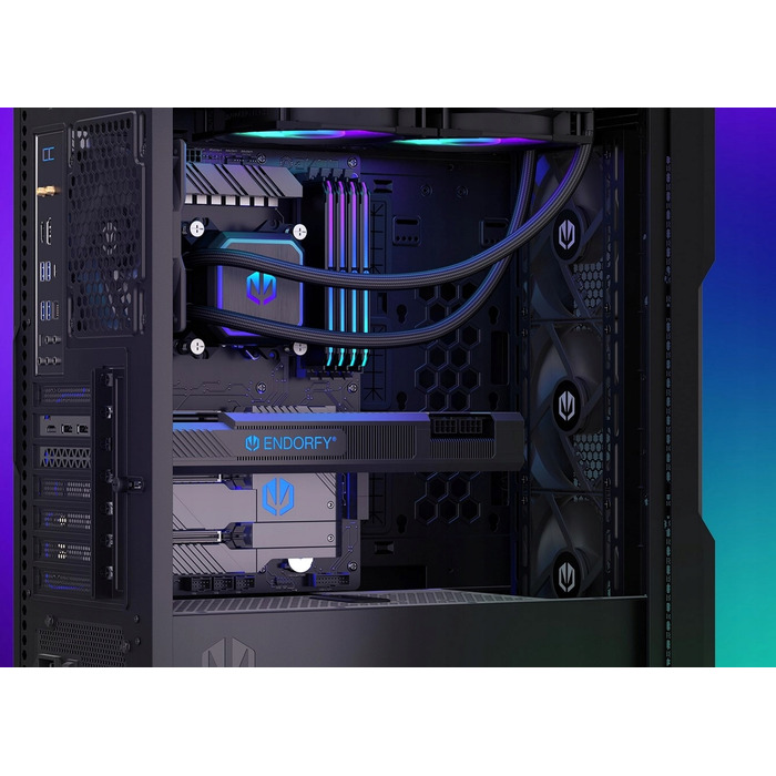 Рідинне охолодження ENDORFY Navis F240 ARGB, AIO, 2x120mm Fluctus ARGB