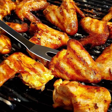 Набір інструментів для гриля, професійний, 9 предметів. Зручна сумка для перенесення. Ідеальний подарунок для чоловіків