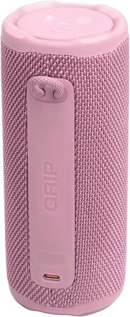 JBL Grip: Портативна Bluetooth колонка, рожева. AI Sound Boost, IP68, до 14 год. відтворення