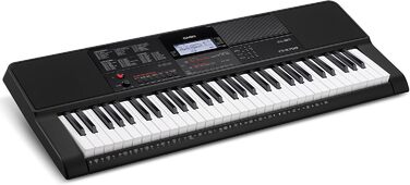 Клавіатура Casio CT-X700 з 61 динамічною клавішею, 600 звуків та 195 ритмами, чорна