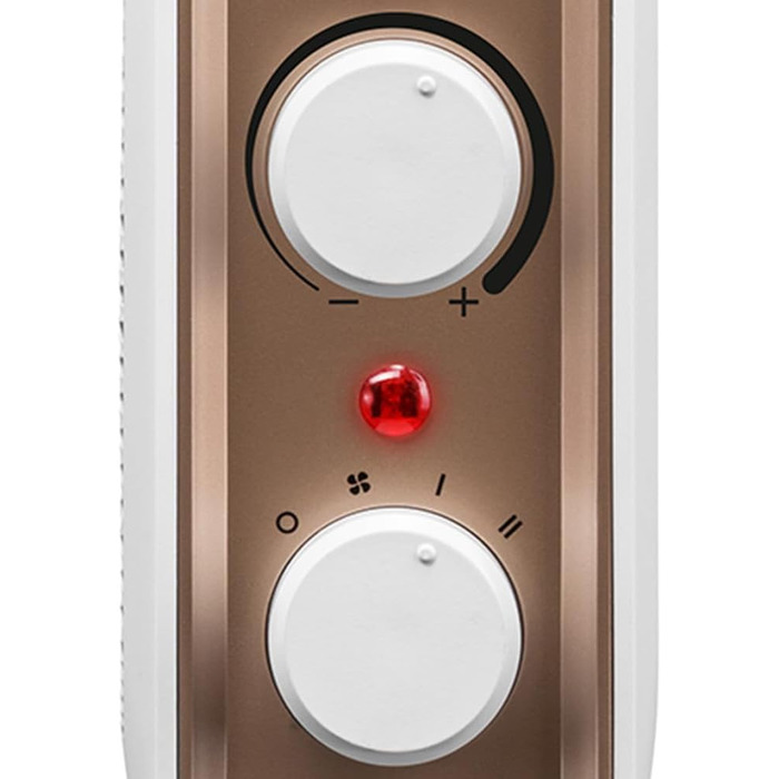 Теремовий обігрівач Trotec TFC 14 E: 700/1400 Вт, термостат, для кімнат до 50 м², білий