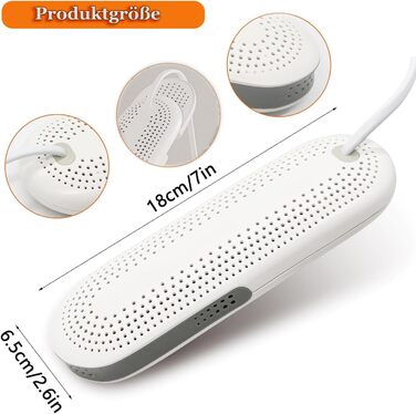 Електричний сушильник для взуття та рукавичок Gogotool - 3 режими, таймер, антибактеріальний, для взуття, гірськолижних черевиків, рукавичок та шкарпеток, EU штекер