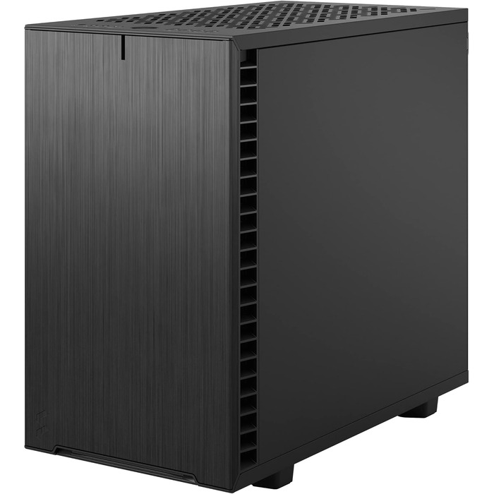 Корпус для ПК Fractal Design Define 7 Nano Black - Mini ITX, тиха система, скло, чорний