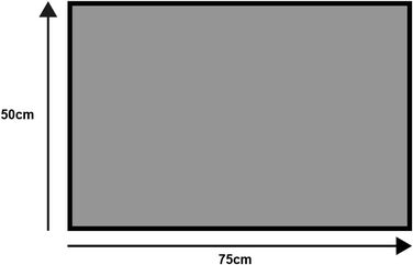 Килимок для підлоги Wash+Dry Regal Red 50x75 см, всередину і на вулицю, праний