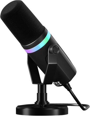 Динамічний мікрофон для подкастів S338, USB/XLR комплект для геймінгу та стрімінгу, мікрофон для співу та запису голосу