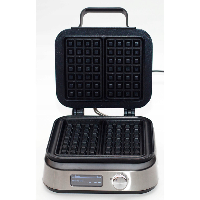 Вафельниця Berlinger Gourmet MAX-2350-W, 2350 Вт, чорна