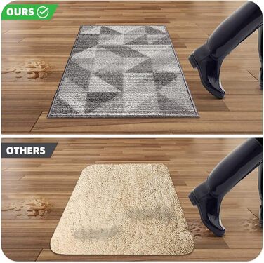 Килимок для дому Color G, 90 x 150 см, коричневий, для входу, миється, антиковзаюча