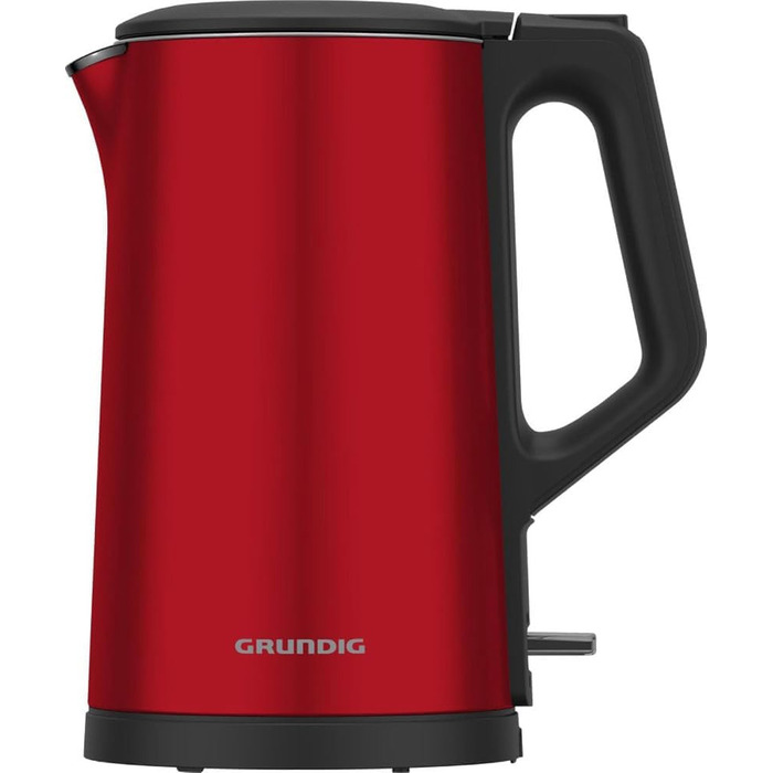 Електричний чайник Grundig WK 8340 з нержавіючої сталі, 1.7 л, прихований нагрівальний елемент, індикатор рівня води, колір Rose Gold (2024)