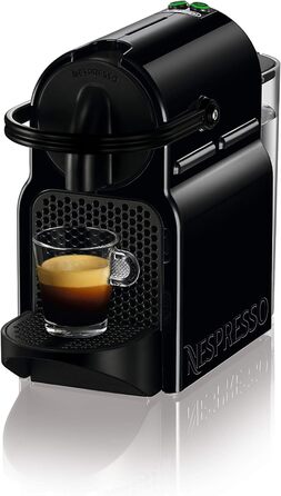 Кавомашина капсульна Nespresso De'Longhi EN 80.B Inissia, 0.7 л, чорна, високий тиск, енергозбереження, автоматичне вимкнення, для еспресо та лунго