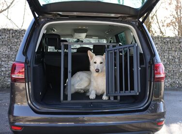 Kerbl Pet Транспортна переноска для собак Vacation, алюміній, 92x97x68 см, з антиковзним килимком