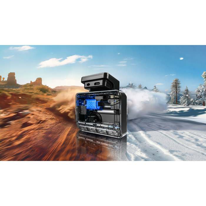 Автомобільний відеореєстратор Ddpai Z50 Pro 4K з задньою камерою та комплектом Hardwire Kit