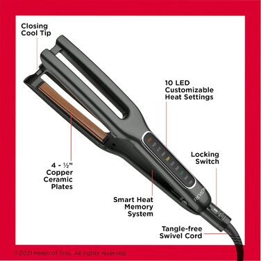 Випрямляч для волосся Revlon RVST2204E, чорний