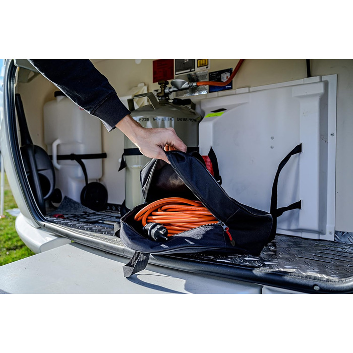 Brennenstuhl Extension Cable Transport and Storage Bag (Cable bag with double carry handle, dust and splash-proof, washable, ideal for campsites and construction sites)