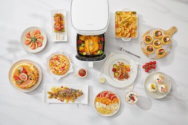 Фритюрниця Xiaomi Smart Air Fryer 4.5 л, біла, розумна, електрична