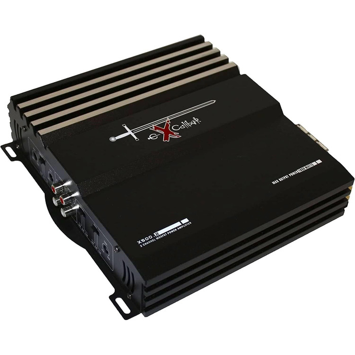 Автомобільний підсилювач EXCALIBUR X500.2 MOSFET, 2-канальний, 1000 Вт