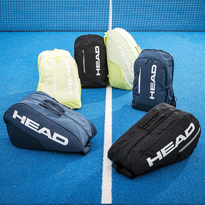 Сумка для ракет HEAD Base Racquet Bag – чорна, 5.12' x 13.00' x 21.26'