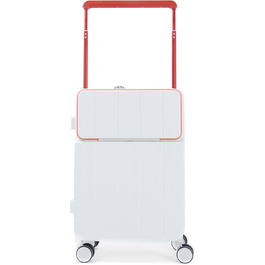 Тролей для подорожей Gorilla Hartschalen з відділенням для ноутбука та TSA замком (білий)