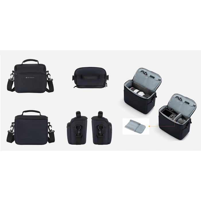Фотосумка-слінг K&F Concept Camera Sling Bag, синя
