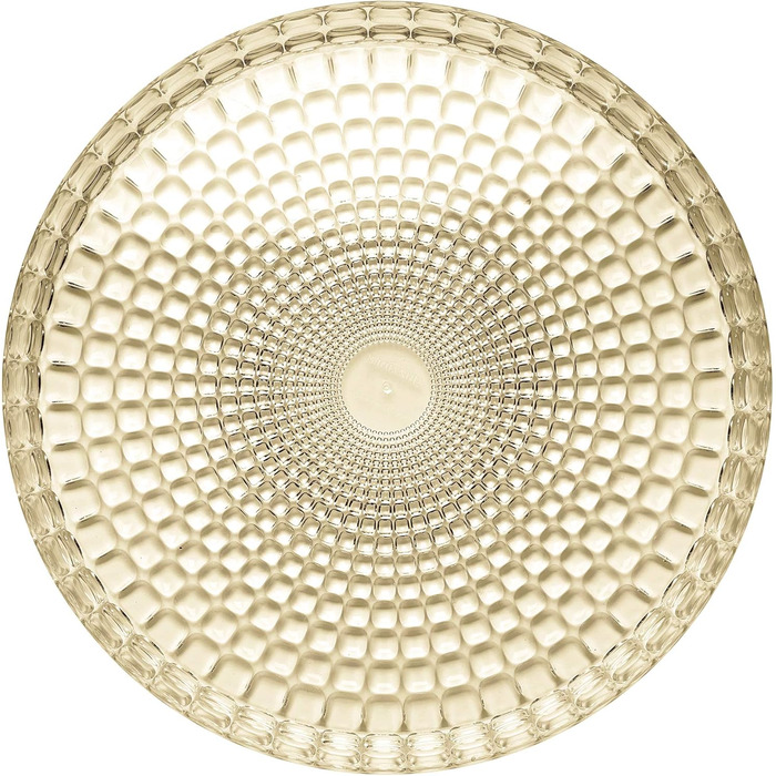 Guzzini - Tiffany, Round Tray - Sand Color, Ø35.6x h4 cm - 19890139