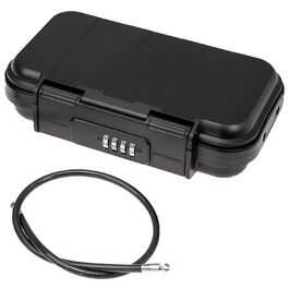 Портативний сейф HMF 318-02 з кодовим замком, вологостійкий міні-сейф з мотузкою, 23,5 x 14,5 x 5,8 см