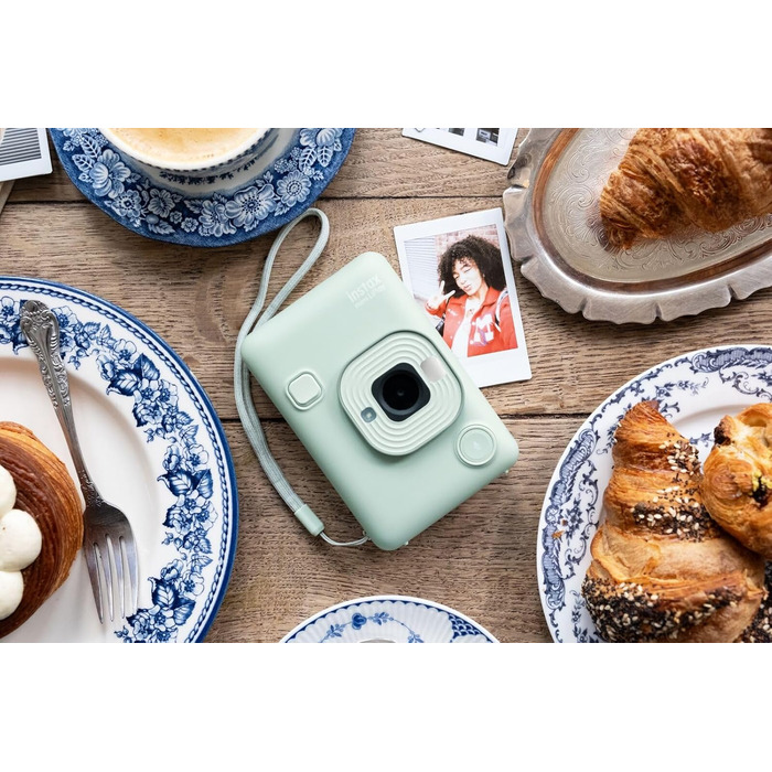 INSTAX Mini LiPlay 2: гібридна цифрова камера, колір м'ятно-зелений