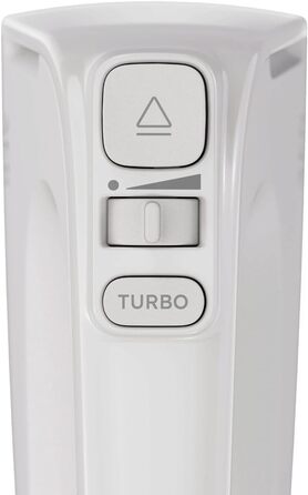 Міксер ручний AEG AHM4W (2024) – 5 швидкостей, турбо-режим, 500 Вт, білий