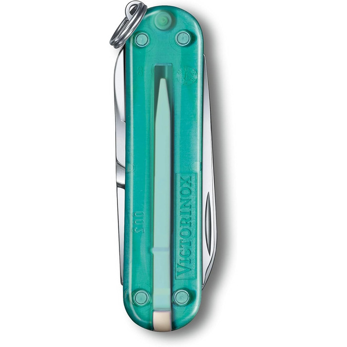 Мультитул Victorinox Classic SD Tropical Surf: Швейцарський ніж, 7 функцій, з файлом для нігтів