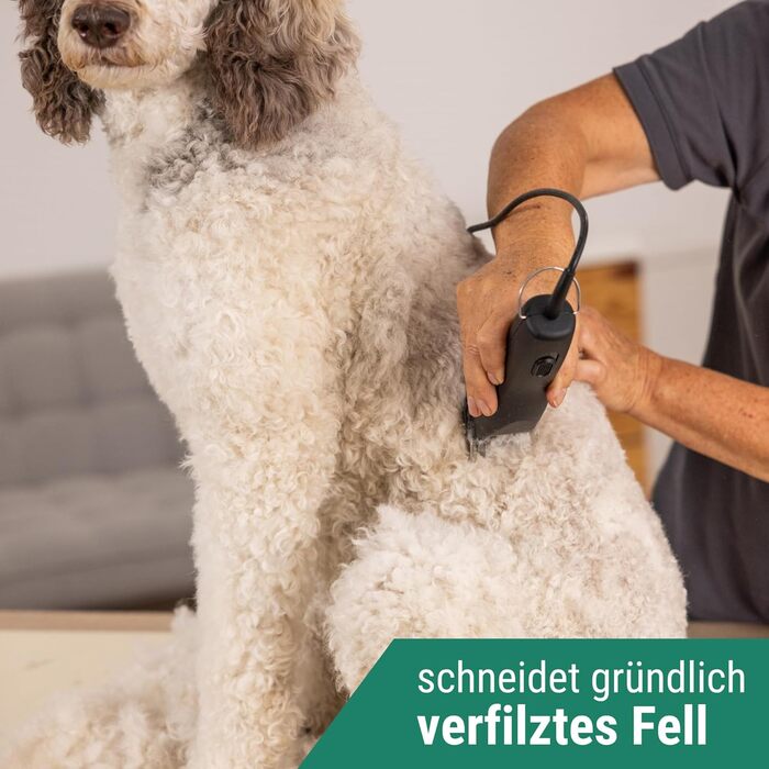 Машинка для стрижки собак та котів Moser Max 50+ Agrarzone Edition з набором гребінців - потужна, тиха, 2 рівня потужності