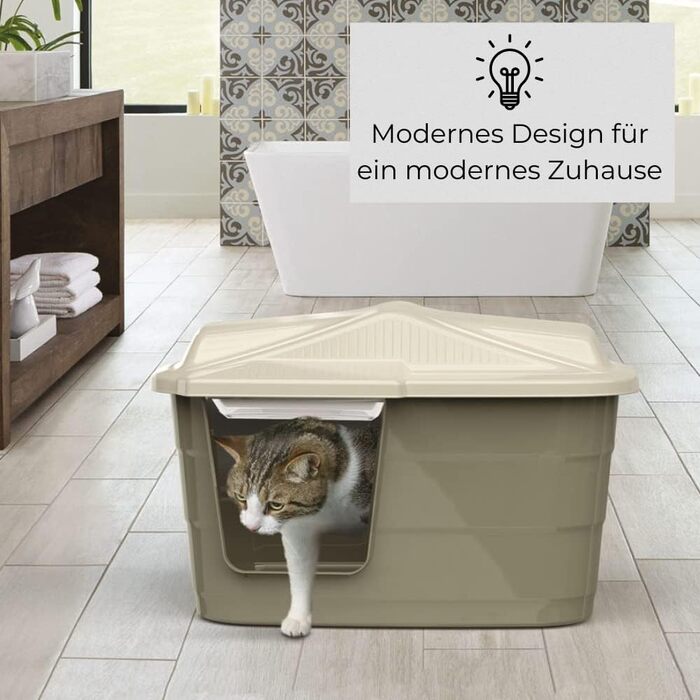 Кітниця/Будка для собак Outdoor/Indoor, вологостійкий пластик, для дому та вулиці