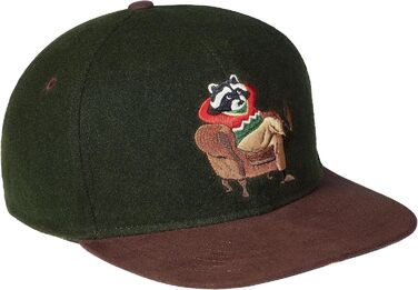 Кепки Snapback Cadency® для чоловіків та жінок, унікальні, з індивідуальним дизайном, бейсболки з прямим козирком, унісекс, регульовані, теплі зимові - темно-зелені