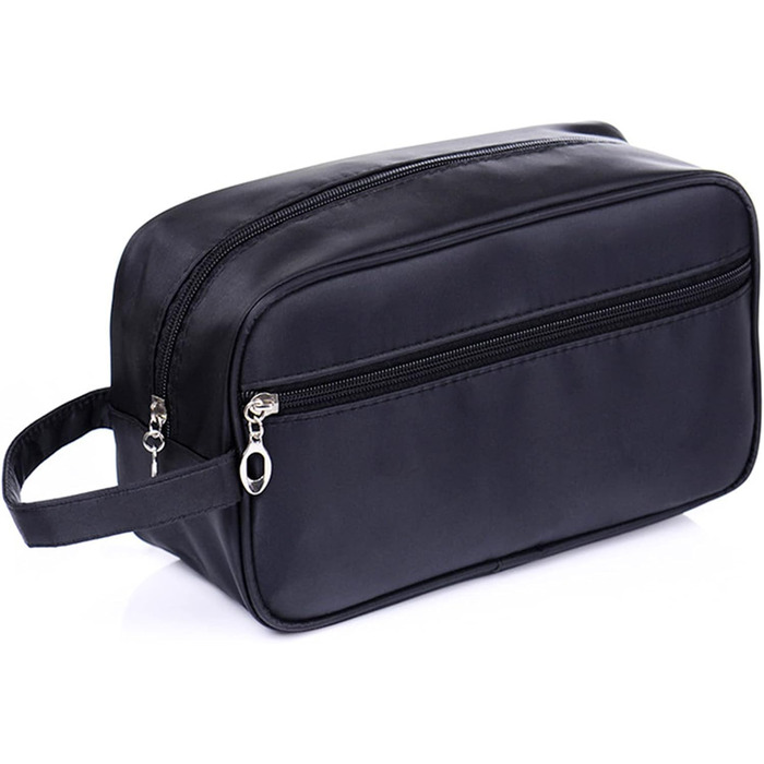 Чоловічий туалетний набір FITDON, водонепроникна сумка для туалетних речей, валіза, чорна