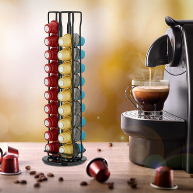 Relaxdays Nespresso Capsule Holder for 40 Capsules