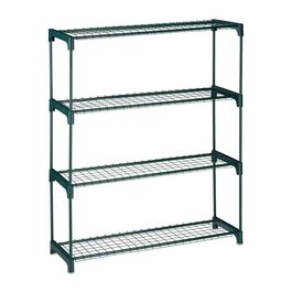 Relaxdays 2-Tier Plant Shelf Set with 4 Shelves