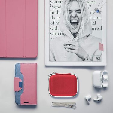 Чохол ProCase для SSD Samsung T7/T7 Touch (500GB/1TB/2TB) - ударостійкий, червоний