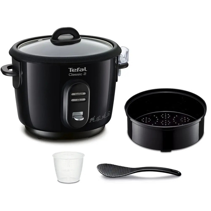 Рисоварка Tefal Classic 2, 3 л, 500 Вт, чорна