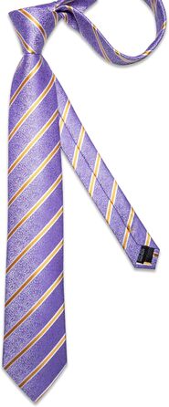 Диванні краватка з принтом смужки, комплект: краватка, нагрудна хустинка, запонки, зажим для краватки. Підходить для весілля, ділових зустрічей та формальних заходів. Колір: оливковий/чорний.