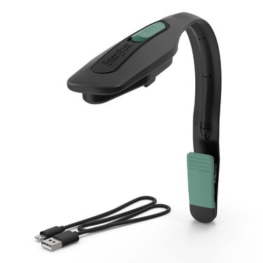 Ліхтарик для читання Energizer LED з кліпсою, USB-C, 3 режими, акумуляторна, гнучка, захист для очей