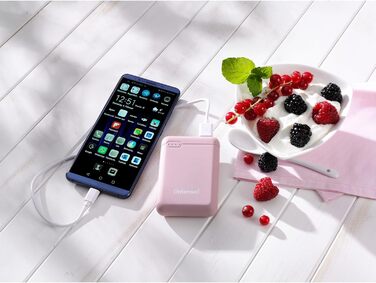 Powerbank Intenso XS 10000mAh Rosé - зовнішній акумулятор для смартфонів, планшетів та цифрових камер