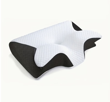 Ортопедична подушка з ефектом пам'яті (memory foam) з профілем для підтримки шиї та зменшення болю в頸ві