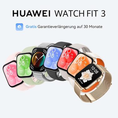 Смарт-годинник HUAWEI Watch FIT 3, GPS, AMOLED 1.82